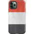 Yemen Flag Distressed iPhone 12 Pro Impact Case
